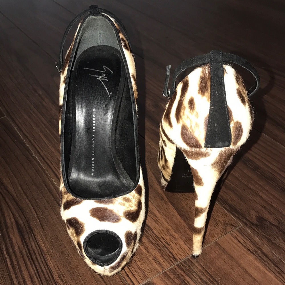 Guiseppe Zanotti Leopard Heels